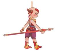 Veemoon Marioneta China de Sombras Tradicional, Juguete Educativo Hecho a Mano, Teatro de Sombras Chino Compacto y Ligero para Juego y Decoración