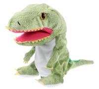 Veemoon Marioneta de Mano Tiranosaurio de Peluche Realista Verde, Juguete de Dinosaurio, Juego Interactivo de Morder Dedo, Marionetas de Mano para Teatro y Desarrollo Color Aleatorio