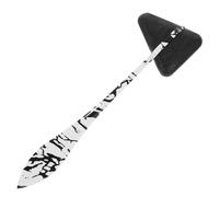 Veemoon Martillo de Diagnóstico Médico Neurológico Multifuncional de Percusión Clínica Color Negro, Herramienta de Martillo para Pruebas Neurológicas en Entornos Clínicos