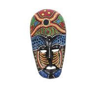 Veemoon Máscara Decorativa Tallada de Madera Adorno de Pared Tribal Africana Arte Manual para Decoración Hogar Varios estilos