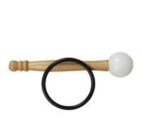 Veemoon Mazo con Superficie Suave de Cuenco Tibetano de Madera y Goma Fácil de Usar para Cuencos Cantores Adecuado para Clases de Meditación y Yoga