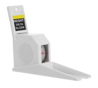 Veemoon Medidor de Altura Retráctil para Pared 2 Metros Placa de Fijación, Cinta Métrica de Altura para Adultos, Herramienta de Medición Manual Precisa para Uso Doméstico