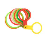 Veemoon Medidor de Diámetro de Frutas y Verduras de Plástico, 11 Tamaños de 60 a 110 Mm, Herramienta de Medición para Cítricos, Naranjas y Melocotones, Calibre de Diámetro Color Aleatorio