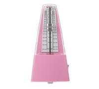 Veemoon Metrónomo Mecánico para Instrumentos Musicales Rosa Neutro, Alta Precisión de Ritmo para Piano, Guitarra, Violín y Batería, Accesorio Esencial para Exámenes y Práctica Profesional