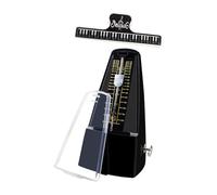 Veemoon Metrónomo Mecánico para Piano, Guitarra, Erhu Clip para Partituras, Material Abs y Metal, Color Negro, Accesorio Musical Preciso para Práctica y Estudio Color Color Aleatorio