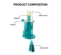 Veemoon Mini de Tejer para Adultos Color Aleatorio Manual Herramienta de Bricolaje para Tejer Calcetines y Decoración Arte y Manualidades