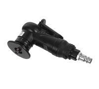 Veemoon Mini Herramienta Neumática para Achaflanar Metal Biseladora Portátil Negra Conector Europeo Máquina Compacta para Desbarbar y Acabado de Bordes Tuberías y Piezas Metálicas Uso