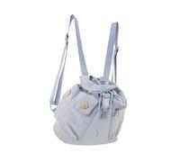 Veemoon Mochila Deportiva para Mujer Moderna y de Lona Cierre de Cordón para y Azul 1 Pcs