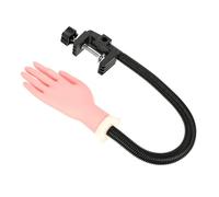 Veemoon Modelo De Mano Falsa Para Uñas Postizas Tamaño Simulado Plástico Flexible Para Arte De Uñas Profesionales y Práctica De Manicura Salón o Formación