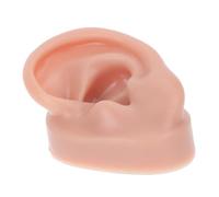 Veemoon Modelo de Oreja Humana de Silicona Reutilizable Accesorio de Enseñanza y Práctica de Perforación de Oreja para Uso en Formación Médica