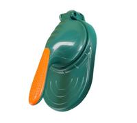 Veemoon Molde para Prensar Masa de Empanadillas de Plástico Pp Color Verde, Prensa Manual para Hacer Bolas de Masa Hervida, Herramienta para Cocina Casera y Elaboración de Ravioles