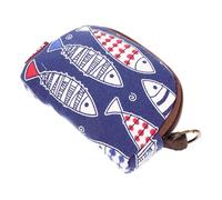 Veemoon Monedero Pequeño Japonés De Tela Diseño Caparazón, Práctico para Monedas y Tarjetas, para Mujer y Adolescentes, Bolsa Compacta para Uso Diario, Color Multicolor,