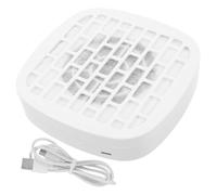 Veemoon Nail Dust Collector con Ventilador Silencioso y Filtro Reutilizable Extractor de Polvo Recargable para Manicura y Pedicura Salón y Hogar Accesorios de Aspiración para Uñas