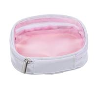 Veemoon Neceser De Viaje Transparente - Bolsa De Cosméticos Impermeable De PVC - Organizador De Maquillaje para Hombre y Mujer 1 Pieza Ideal para Viajes y Uso Diario