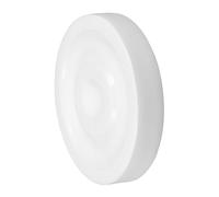 Veemoon Organizador De Joyas con Soporte para Pulseras y Collares Bandeja Duradera para Exhibición y Almacenamiento Tocador o Cajón para Mujer Blanco Redondo