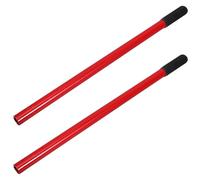 Veemoon Palanca para Gato Hidráulico de Piso Horizontal, 2 Piezas, Compatible Gatos de 20 a 32 Toneladas, Manija de Repuesto de Metal Resistente para Mantenimiento Automotriz y Uso Manual