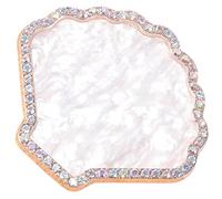 Veemoon Paleta Resina Para Arte Uñas Con Soporte Para Pintar Bandeja Mezcla Colores Exhibidor Decoración Salón Uñas y Panel Display Postizas