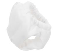 Veemoon Pañales Reutilizables para Mascotas Pequeñas, Pañal de Tela Lavable de Poliéster Color Claro Tamaño S, Banda Abdominal Ajustable 10-16 Cm, Ropa Interior Absorbente para Hámster,