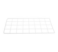 Veemoon Panel de Rejilla Metálica para Pared 40X20 CM Color Gris Claro Marco y Organizador de Fotos Colgante Decoración DIY para Dormitorio Oficina y Hogar Soporte Resistente para