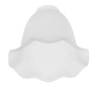 Veemoon Pantalla de Lámpara de Techo de Vidrio Acidificado E27, Pantalla Colgante Estilo Europeo, Tulipa de Cristal Pequeña para Lámpara de Pared, Repuesto Resistente y Transparente,