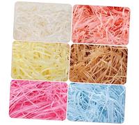 Veemoon Papel De Seda De Lafite Relleno Triturado 20 g Paquete Papel Recortado De Colores Para Envolver Regalos y Relleno Cajas Decoración Cumpleaños Aniversario Bodas Navidad