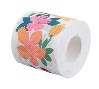 Veemoon Papel Higiénico Rosa Con Dibujos Divertidos - 1 Rollo De Papel Impreso Para Decoración Del Hogar y Uso Diario - Suave y Resistente Ideal Para Baños y Cocinas