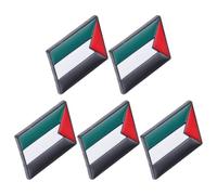 Veemoon Paquete de 5 Broches de Metal Insignia Palestina para Pin de Solapa y Accesorios en Fiestas y Ocasiones Obsequios