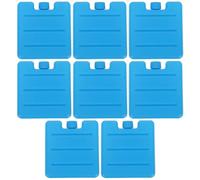 Veemoon Paquete de 8 Bolsas de Hielo Reutilizables 100 Ml para Ventilador de Aire Acondicionado, Cubos de Hielo Azul Mejorados sin Agua, Enfriamiento Portátil para Camping, Picnic