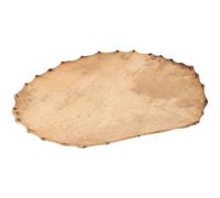 Veemoon Parche Redondo de Piel de Vaca de 30 CM para Instrumentos de Percusión, Diseñado para Tambores de Guerra y Batería, Resistente y Práctico