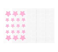 Veemoon Parches para Acné Hidrocoloides Invisibles en Forma de Estrella y Redonda, 126 Unidades, Color Rosa, Rápido para Granos en Rostro, Frente, Nariz y Mentón