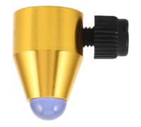 Veemoon Patas de diapasón, base de cristal para patas de diapasón, azul | Soporte para diapasón de 8 mm, accesorio para diapasón para pruebas de audición, demostración de física, relajación