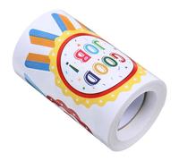 Veemoon Pegatinas de recompensa 100 piezas para, medallas de elogio para escuela y hogar, papel recubierto, adhesivo fácil de usar, para celebrar logros y motivar a los