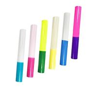 Veemoon Pegatinas de Vinilo Adhesivo Que Cambia de Color para Verano 6 Piezas Decoración para Vasos Diseño Simple Calcomanías Manualidades Diversión Bebidas