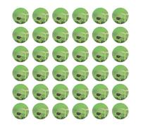 Veemoon Pegatinas para Cestas de Cultivo Hidropónico de Interior, Kit de 3 Cajas 150 Etiquetas Adhesivas Redondas sin Base, Suministros de Jardinería para Marcar Plantas y Mantener