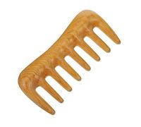 Veemoon Peine de Madera Ancha para Masaje Cepillo Natural Antiestrés Diseño Práctico para Peluquería y Cuidado del Cabello Ligero y Portátil para Diario
