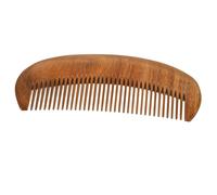 Veemoon Peine De Madera Para Masaje Tamaño Mediano Tallado Forma De Luna Para Cuero Cabelludo Todo Tipo De Cabello Uso Diario