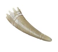 Veemoon Peine de Masaje Acupuntura Peine de Cuerno Portátil para Lavar el Cabello de Masaje para Relajación