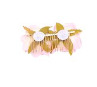 Veemoon Peine de Pelo de Rosa Peineta de Boda Peineta de Novia Adorno Pelo de Rosas Tocado de Fiesta para Mujeres Niñas y Novias de Pasador la Gitana