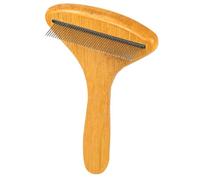 Veemoon Peine Removedor de Pelo para Mascotas Púas Densas Peine Manual para Perros y Gatos de Pelo Medio Herramienta de Aseo Portátil y Masajear la Piel