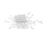 Veemoon Peineta de Novia con Cristales Plateados Accesorio Ligero y Seguro para Bodas Tocado Versátil para Novias Damas de Honor y Eventos Especiales