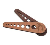 Veemoon Pelador de Hierbas de Madera Rústico con 6 Agujeros, Removedor de Hojas de Albahaca y Col Rizada, Juego de 2 Piezas Ergonómico para Cocina Doméstica y Preparación de