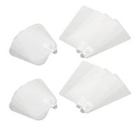 Veemoon Película Pet Transparente 32 Pegatinas Electrostáticas para Parabrisas de Coche y Marco Virtual de Líneas Discontinuas, Compatibles Universalmente para Cámara de Salpicadero