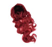Veemoon Pelucas de Cabello Rizado de Peluca de Anime con Flequillo Accesorio Cabello para Cosplay de Estilo Lolita