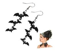 Veemoon Pendientes Largos De Para Halloween - Pendientes Llamativos De En Acrílico - Accesorios Originales Para Mujeres y Niñas