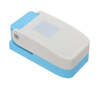 Veemoon Perforadora de Papel con Bordes con Forma de Sello Compacta y Portátil para Manualidades y Scrapbooking para Proyectos Artísticos y Creación de Marcapáginas