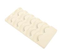 Veemoon Pestañas Postizas de Práctica Finas para Extensiones 5 Pares para Principiantes Color Natural Material de Fibra Química Ideales para Entrenamiento y Aplicación de Maquillaje
