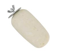 Veemoon Piedra De Moler para Pájaros y Hámsteres Natural, Plataforma De Molienda De Calcio Rectangular, Juguete Masticable Resistente para Loros, Chinchillas y Mascotas Pequeñas