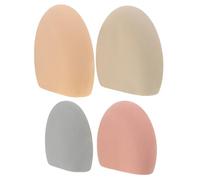 Veemoon Piedras Decorativas para Pecera 4 Piezas Grava Lisa para Acuario Colores Rosa Azul Amarillo y Verde Tamaño Mediano y Grande Rocas Ornamentales para Terrarios y Paisajismo