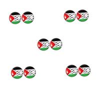 Veemoon Pin De Solapa Metálico De Bandera Palestina De Broches Duraderos Para Mochila Ropa Y Sombreros Accesorio Decorativo 2 Piezas X 5