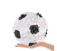 Veemoon Piñata de Fútbol para Cumpleaños, 1 Pieza Temática, Papel Resistente, Decoraciones para Fiestas Infantiles, Juguete Relleno de Azúcar Adecuado Reuniones Familiares